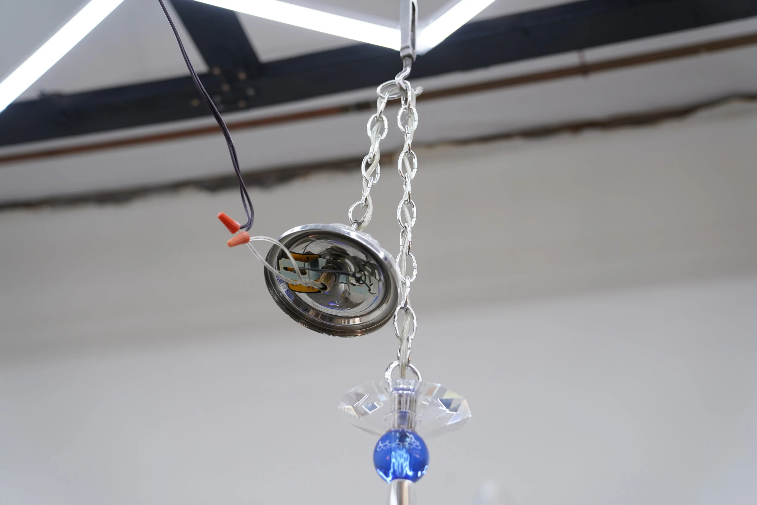 Jasmine 9 Light Silver & Crystal Schonbek Chandelier | Rebound